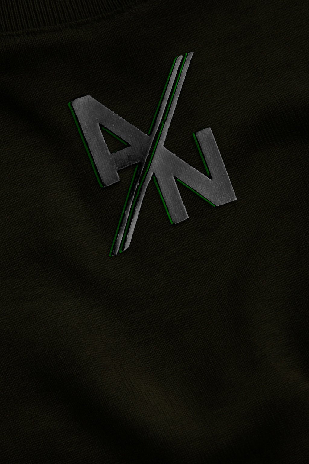 Camiseta Negra Oversize Atlético Nacional Estampado 3D 1954 - Cluubes⚽