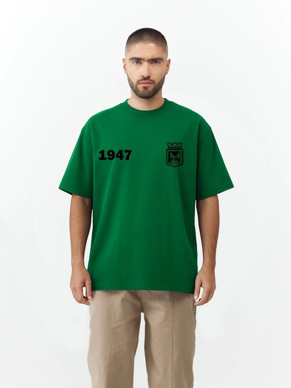Camiseta Oversize Verde Montaña Soy del Verde - Cluubes