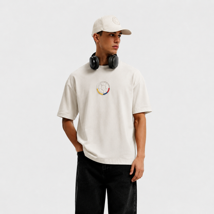 Gorra Premium Selección Colombia Blanco Hueso