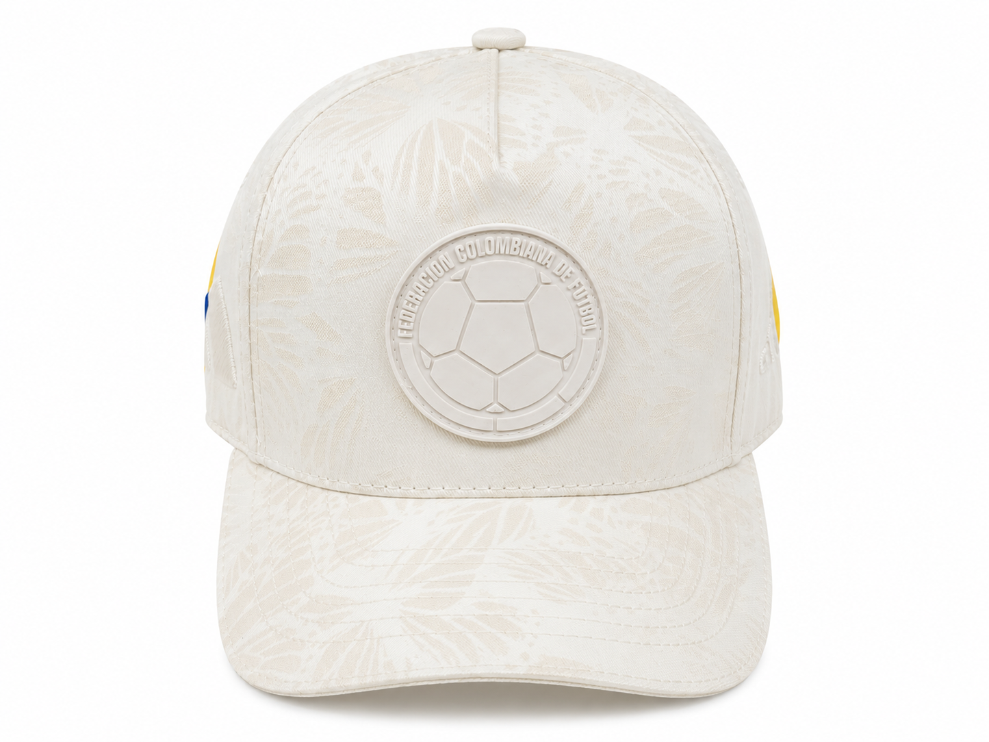 Gorra Premium Selección Colombia Blanco Hueso