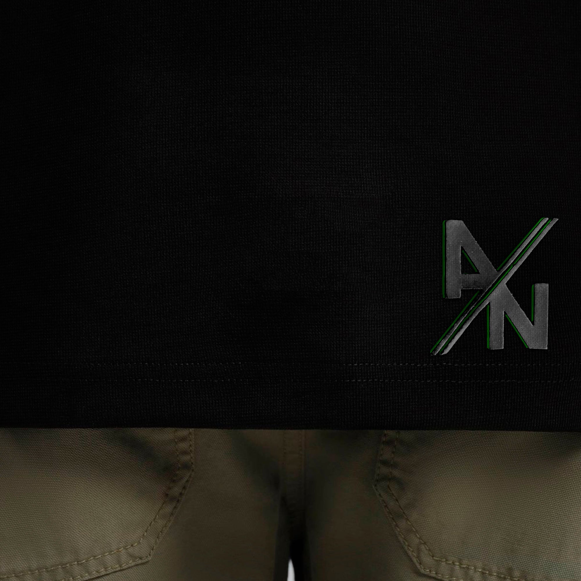 Camiseta Negra Oversize Atlético Nacional Estampado 3D 1954 - Cluubes⚽