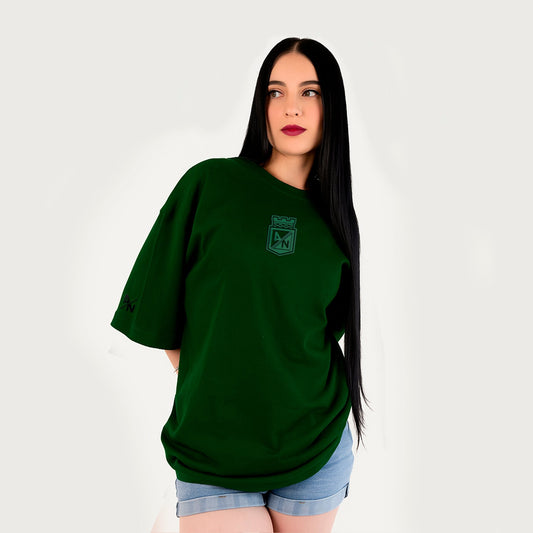 Camiseta Oversize Mujer Verde 1954 - Cluubes