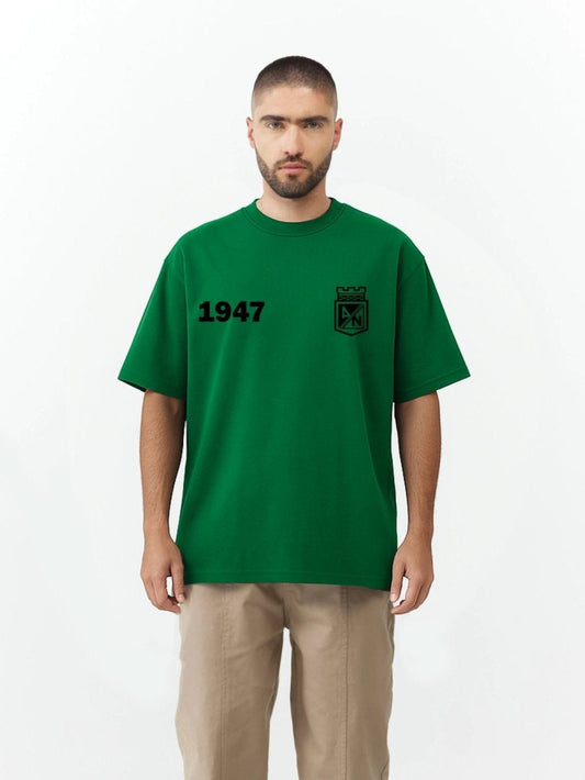 Camiseta Oversize Verde Montaña Soy del Verde - Cluubes