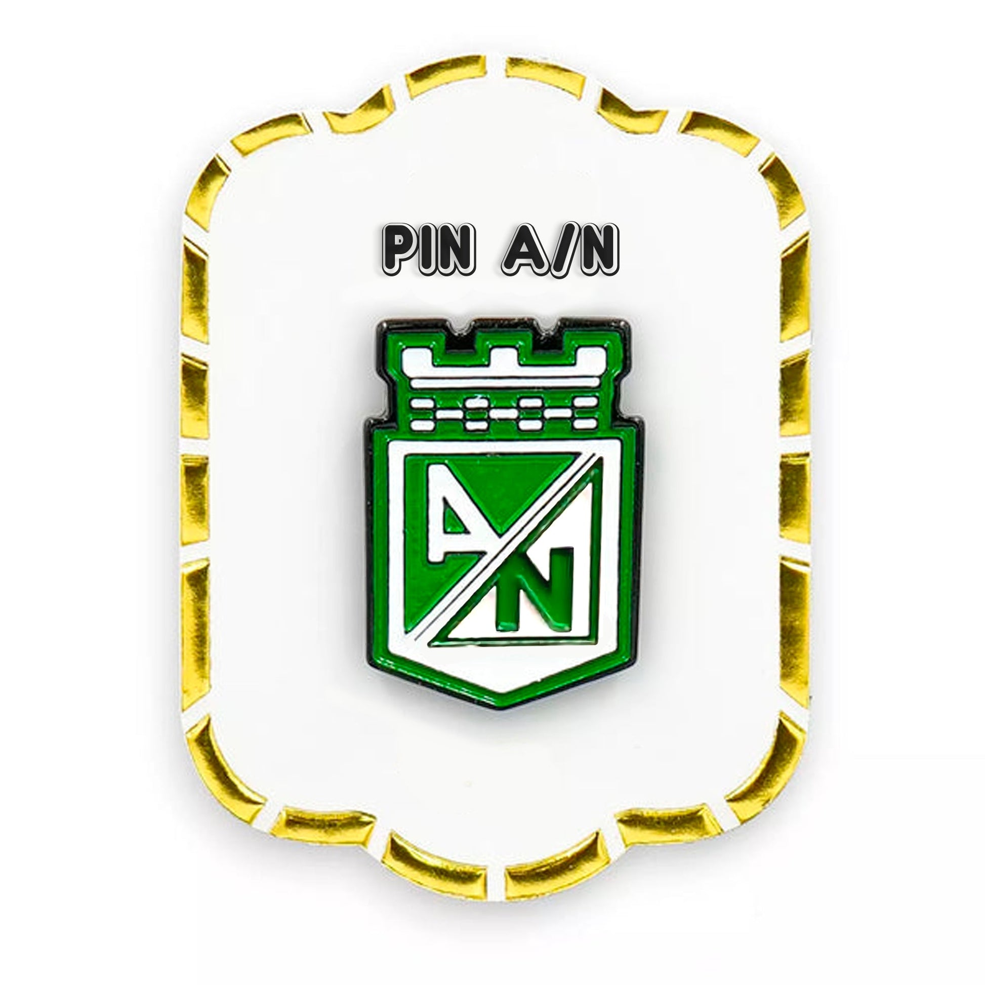 Pin Metálico Escudo de Atlético Nacional - Cluubes