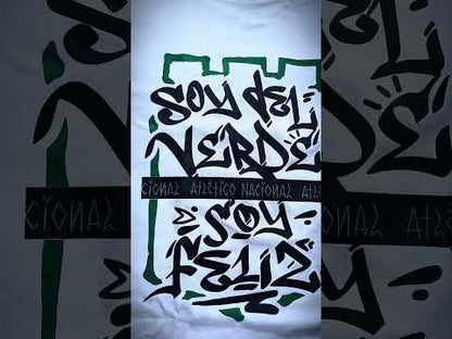 Camiseta Blanca Estampado 3D
