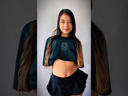 Camiseta Oversize Mujer Verde 1954