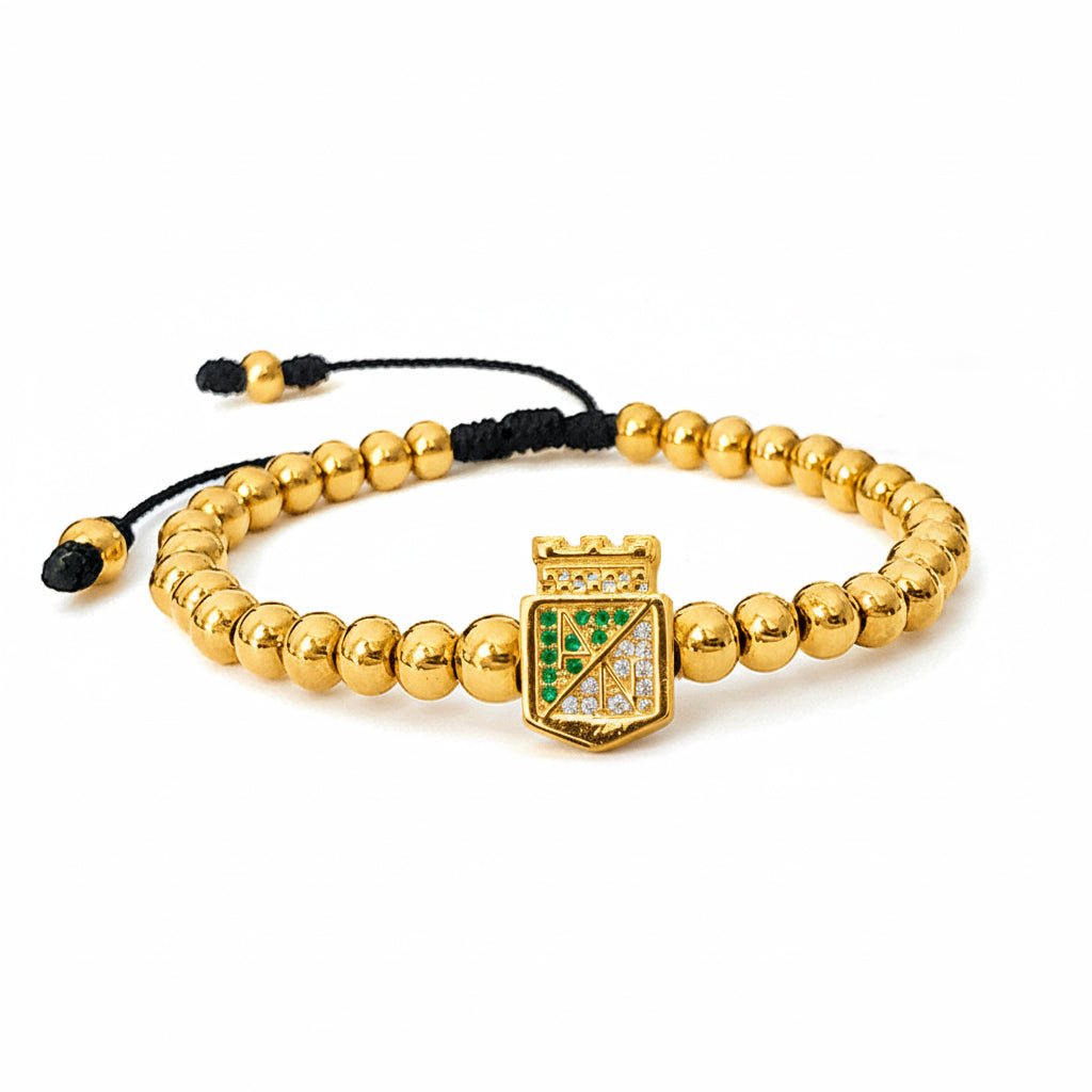 Pulsera Plateada y Dorada en Acero Rodiano - Cluubes